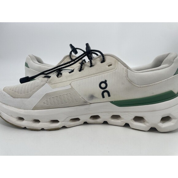 On Cloud Running Cloudrunner 2 Shoes White Green 3ME10142404 Men’s Size 11.5 - Picture 7 of 16